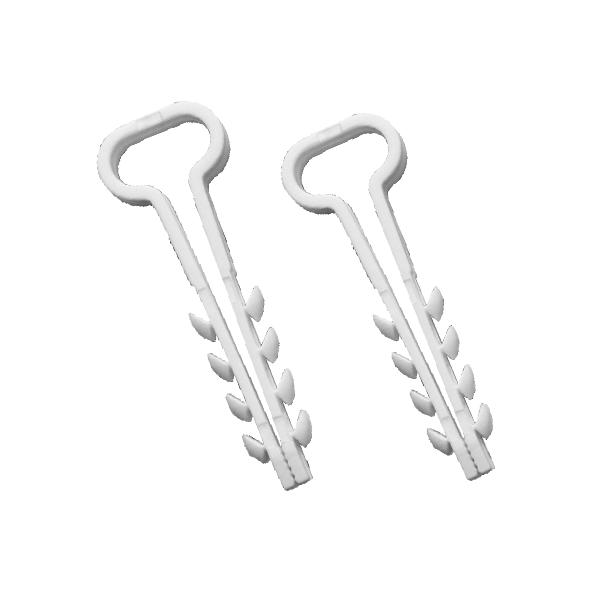 Фото товара Дюбель-хомут для плоского кабеля 6-14мм бел. (уп.100шт) TOKOV ELECTRIC TKE-DH-6-14-PK-C01