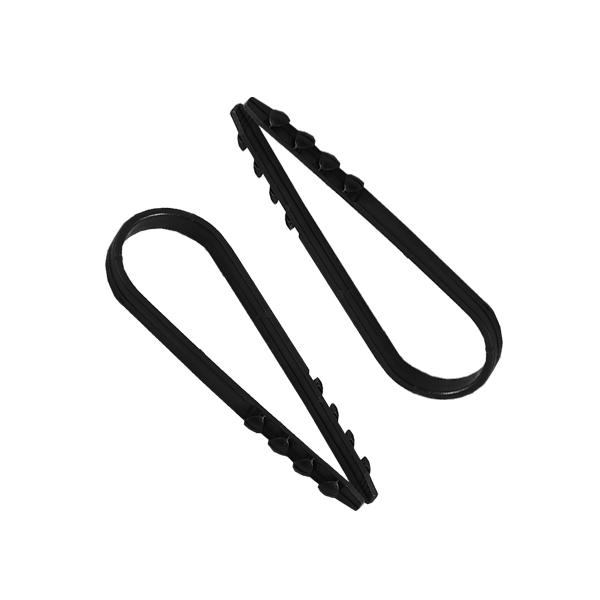 Фото товара Дюбель-хомут для круглого кабеля 11-18мм черн. (уп.100шт) TOKOV ELECTRIC TKE-DH-11-18-C05