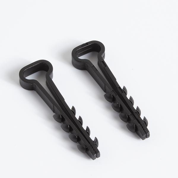 Фото товара Дюбель-хомут для плоского кабеля 6-14мм черн. (уп.100шт) TOKOV ELECTRIC TKE-DH-6-14-PK-C05