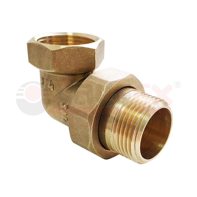 Фото товара Сгон разъемный угловой (американка) ВР-НР 1 1/4дюйм (15/5) К VALFEX VF.098.L.114