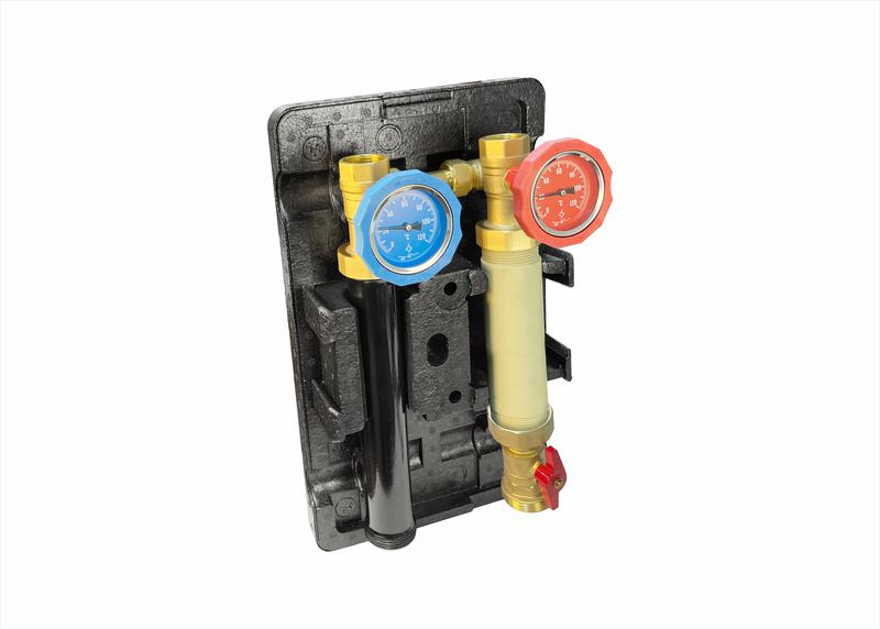 Фото товара Группа насосная с прямым контуром без насоса в теплоизоляции (1) К VALFEX VF.155.NG.01