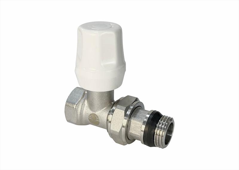 Фото товара Клапан для радиаторов ручной прямой 1/2дюйм (с доп. уплотнением) (60/6) К VF.08.RN.04