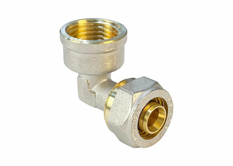 Фото товара Угольник обжимной с переходом на ВР 16х1/2дюйм (240/15) К VALFEX VF.352.N.016012