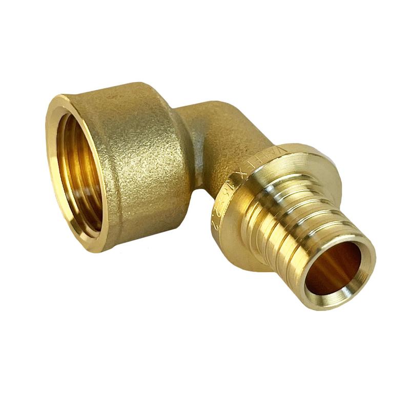 Фото товара Угольник надвижной с переходом на вн. р. 16(2.2)х3/4дюйм(160/10) К VALFEX VF.452.AF.016034