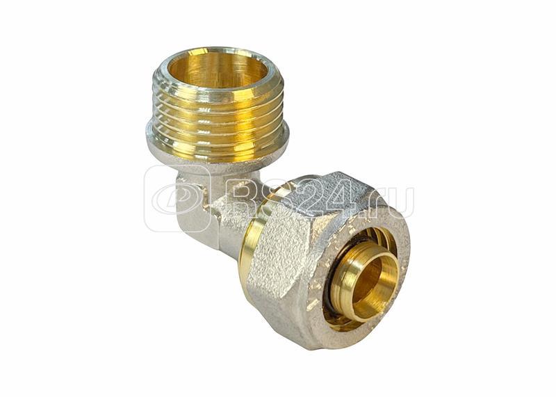 Фото товара Угольник обжимной с переходом на НР 26х3/4дюйм (120/5) К VALFEX VF.353.N.026034