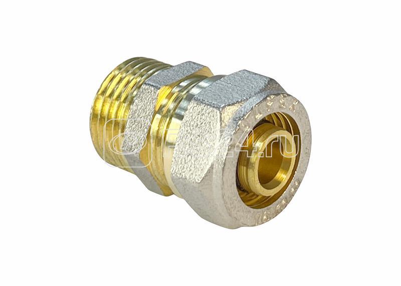 Фото товара Соединитель обжимной с переходом на НР 26х3/4дюйм (140/10) K VALFEX VF.301.N.026034