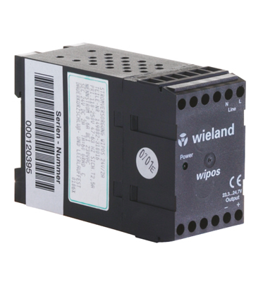 Фото товара Блок питания WIPOS 24VDC/1,25A 1PH V