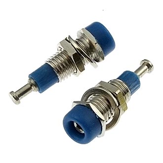 Фото товара Z008 2MM PANEL JACK BLUE