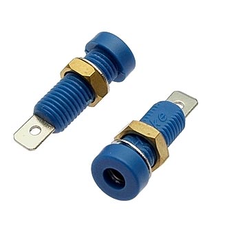 Фото товара Z032 4MM SOCKET BLUE