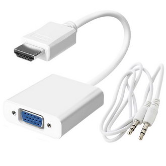 HDMI (M)-VGA (F)+AUX