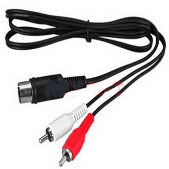 DIN 5 PIN - 2 RCA B1,5 M