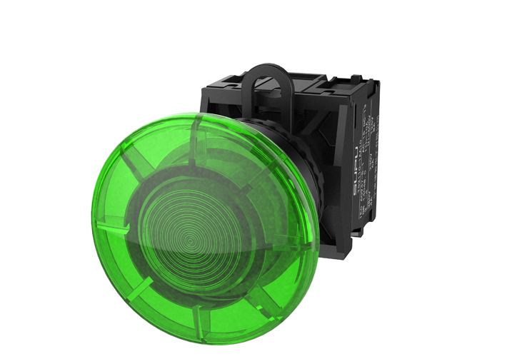 Кнопка грибовидная (зеленая) TS2513-0FM20-R10