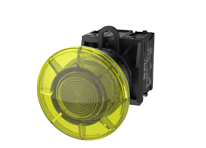 Кнопка грибовидная (желтая) TS2011-0FM30