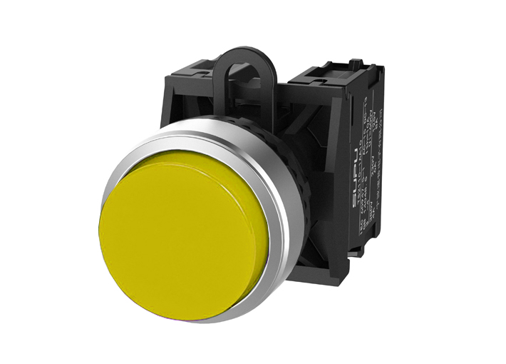 Кнопка выпуклая (желтая) TS2020-0BL30