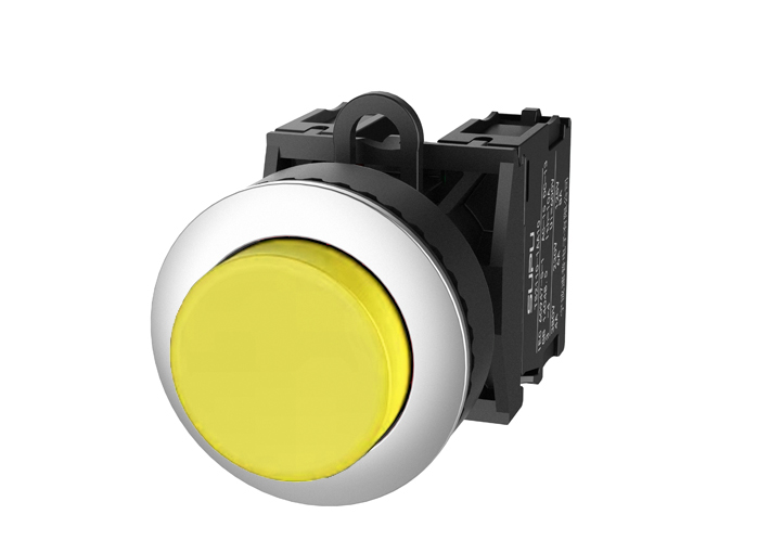 Кнопка выпуклая (желтая) TS2020-0DL30