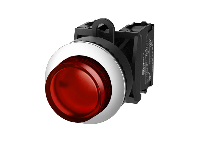 Кнопка выпуклая (желтая) TS2523-0DL30-R10