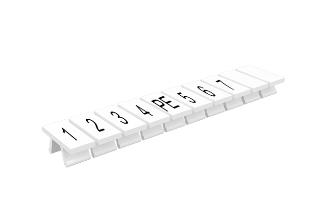 Маркировка (полоска) 305801/1,2,3,PE,5,6,7