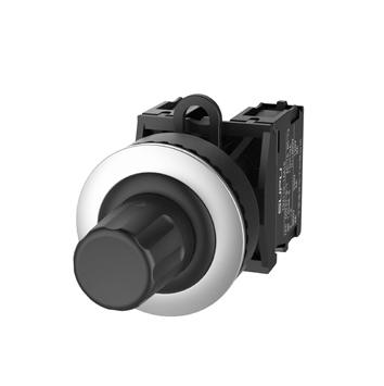 Фото товара Кнопка "СТОП" (черная) TS2020-0RL60