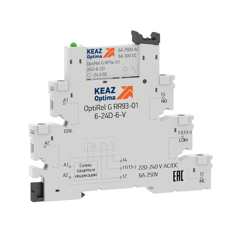 Фото товара Релейный модуль OptiRel G RM38-51-12U-6-V-CO