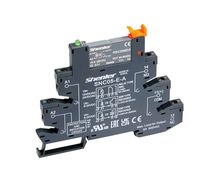 Фото товара Реле с колодкой RSCD06D3+SNC05-E-A