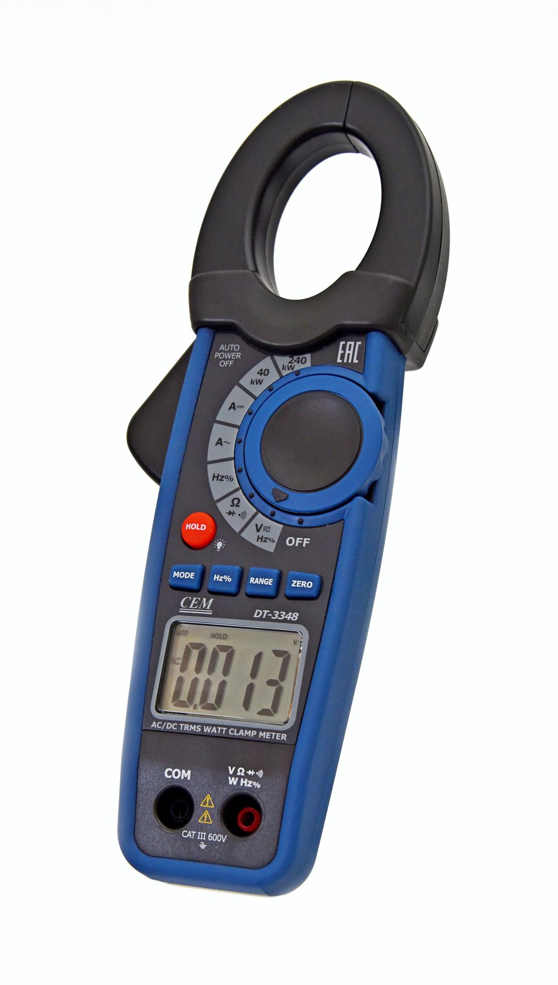 DT-3348  Клещи электроизмерительные, ваттметр