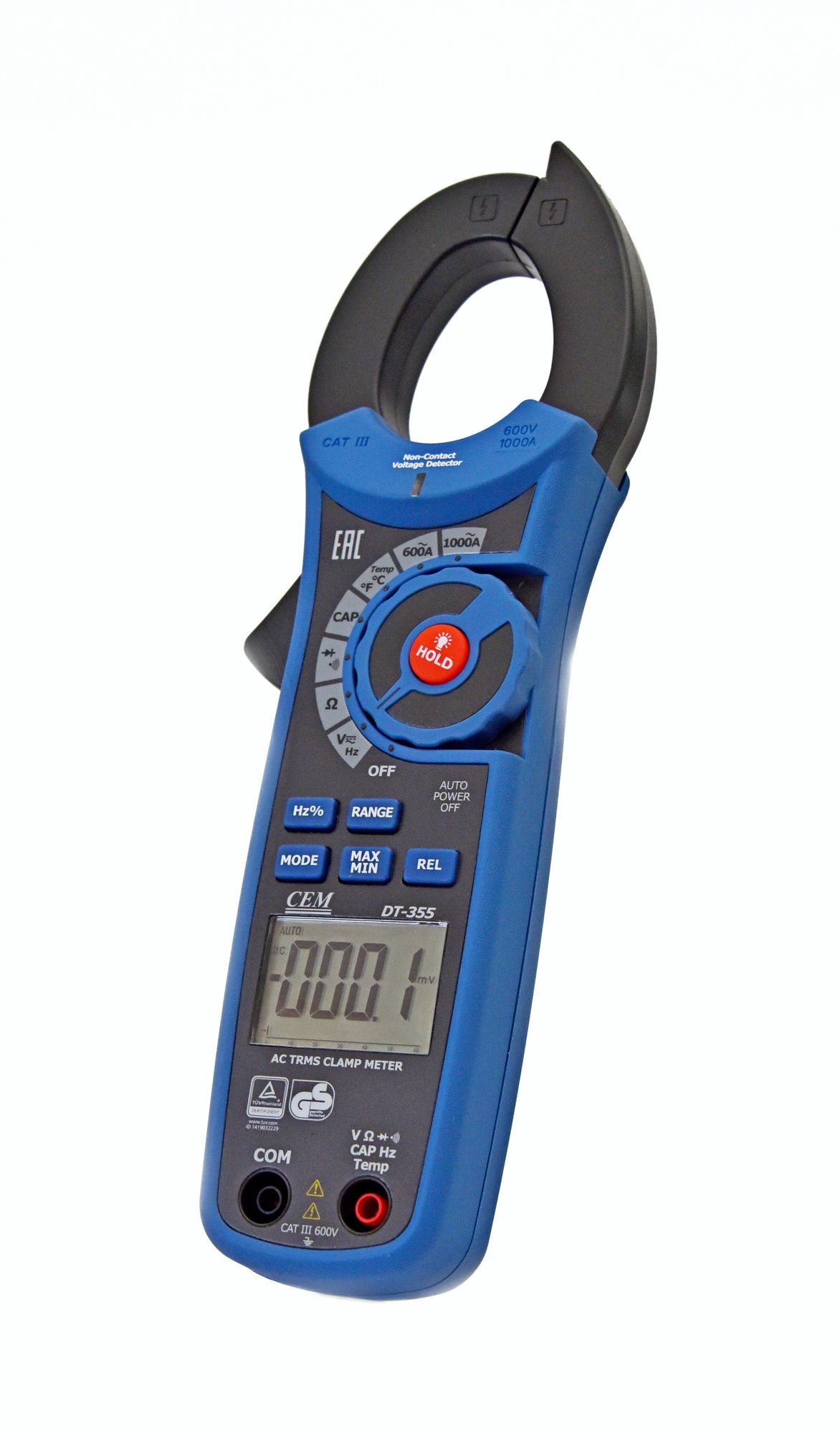 DT-355 Клещи электроизмерительные True RMS