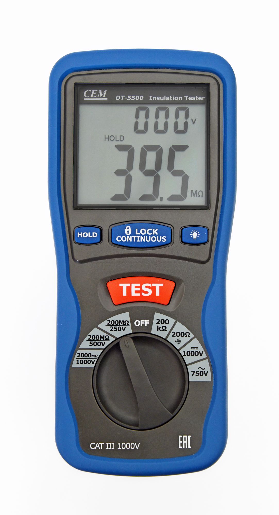 DT-5500 Цифровой тестер изоляции