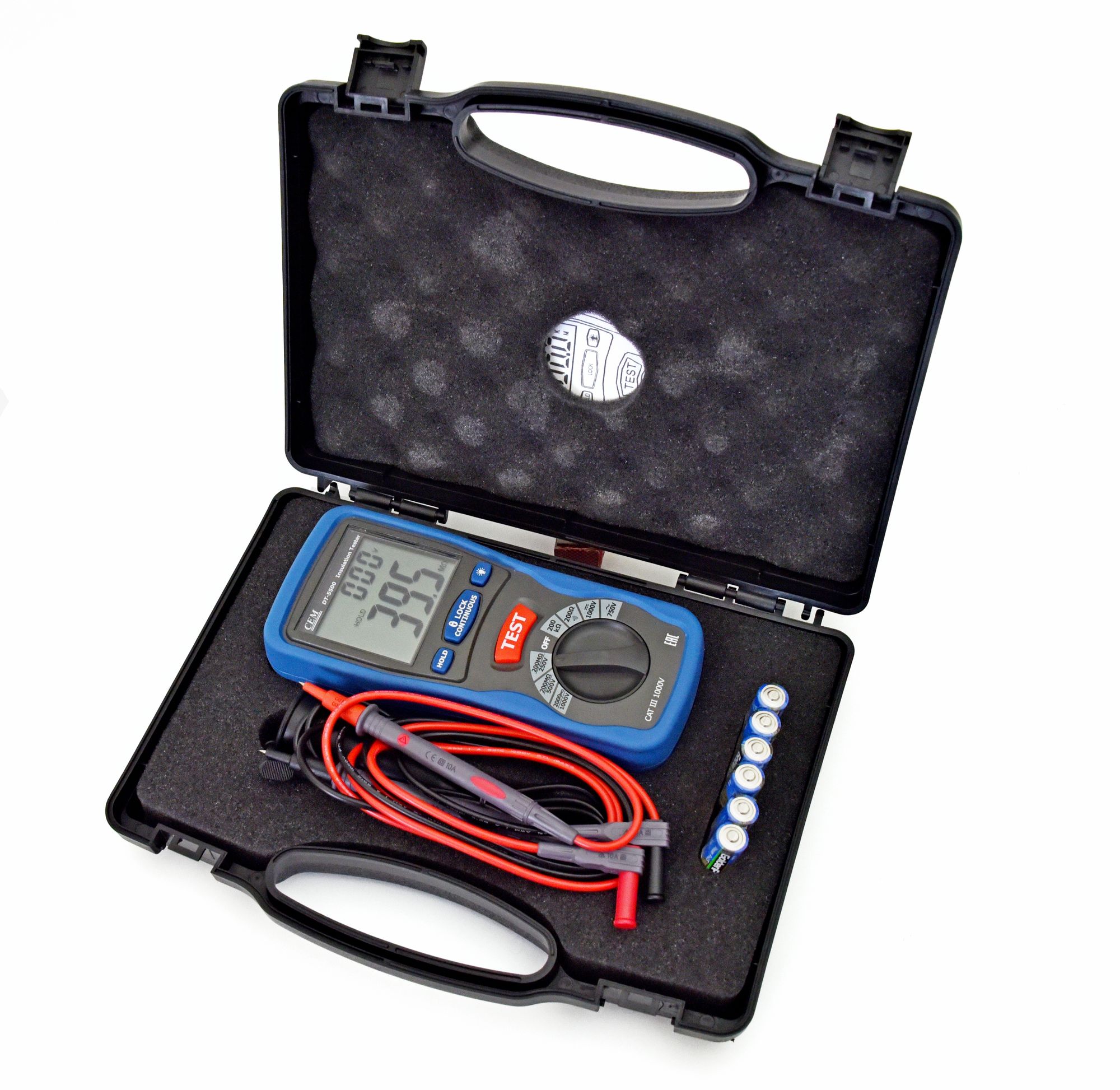 DT-5500 Цифровой тестер изоляции