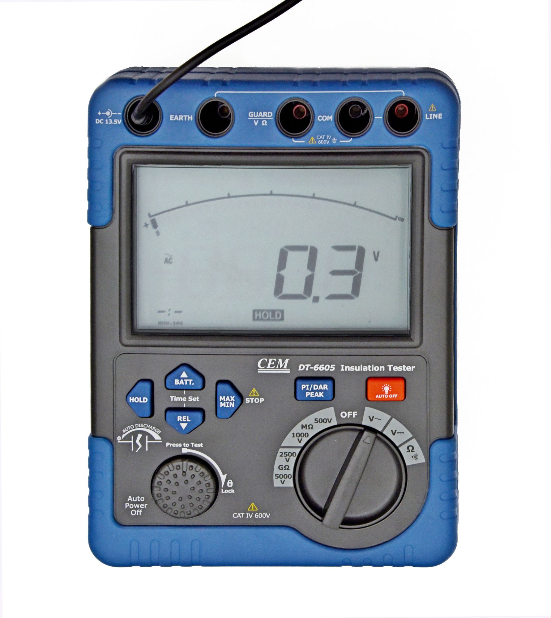 Фото товара DT-6605 Мегаомметр