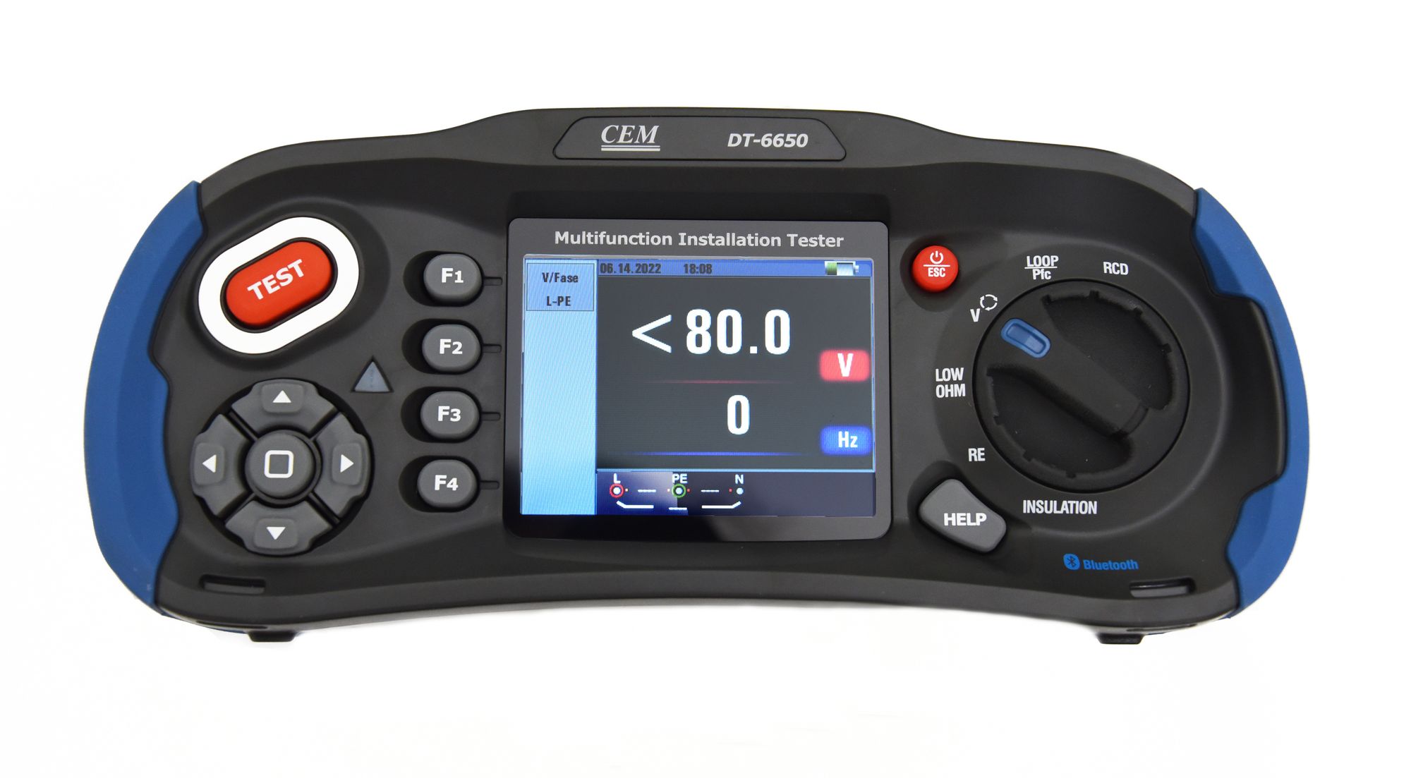 DT-6650 Тестер электроустановок многофункциональный