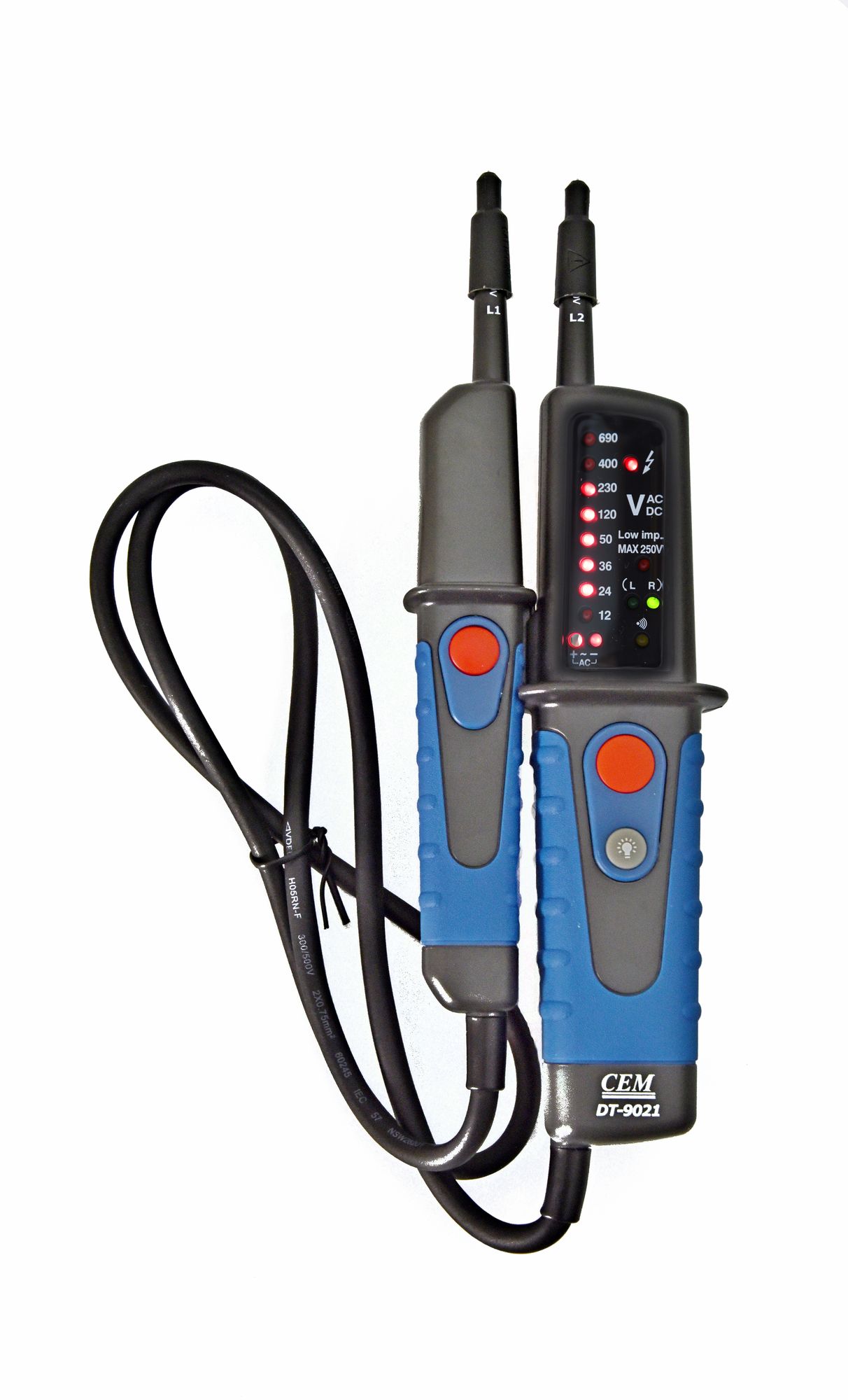 DT-9021 Указатель напряжения и правильности подключения