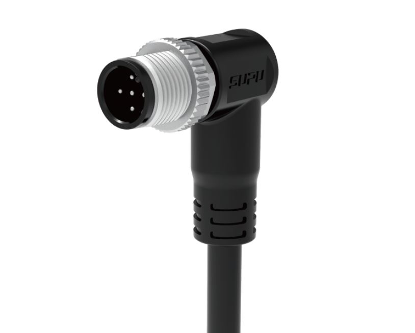 Вилочный разъем с кабелем M12A03Z-MMSRA-SC003B