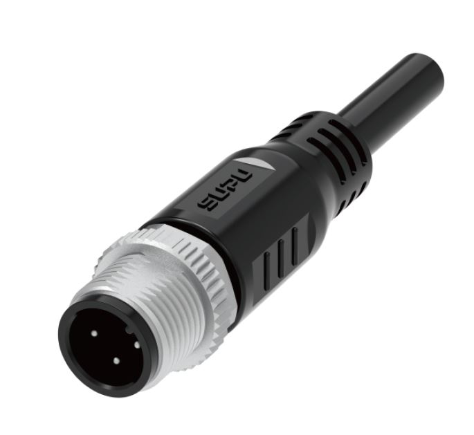 Вилочный разъем с кабелем M12A03Z-MMSST-SC001B