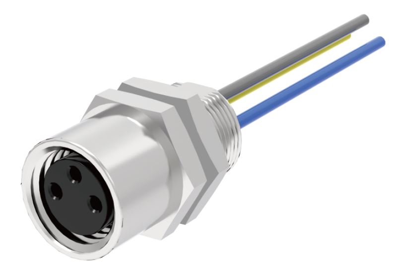 Розеточный разъем в панель M8A04C-FFHA-UC0.5