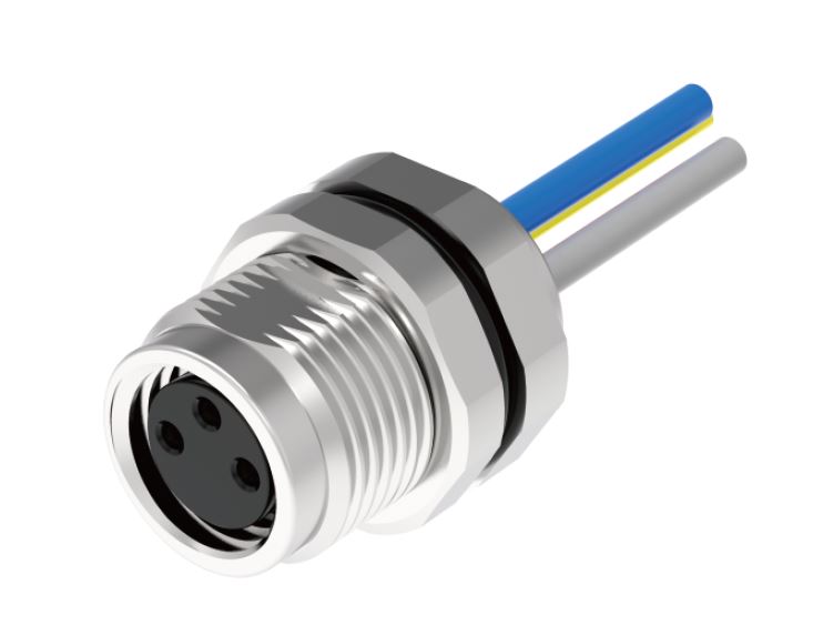 Розеточный разъем в панель M8A03C-FRHC-UC0.5