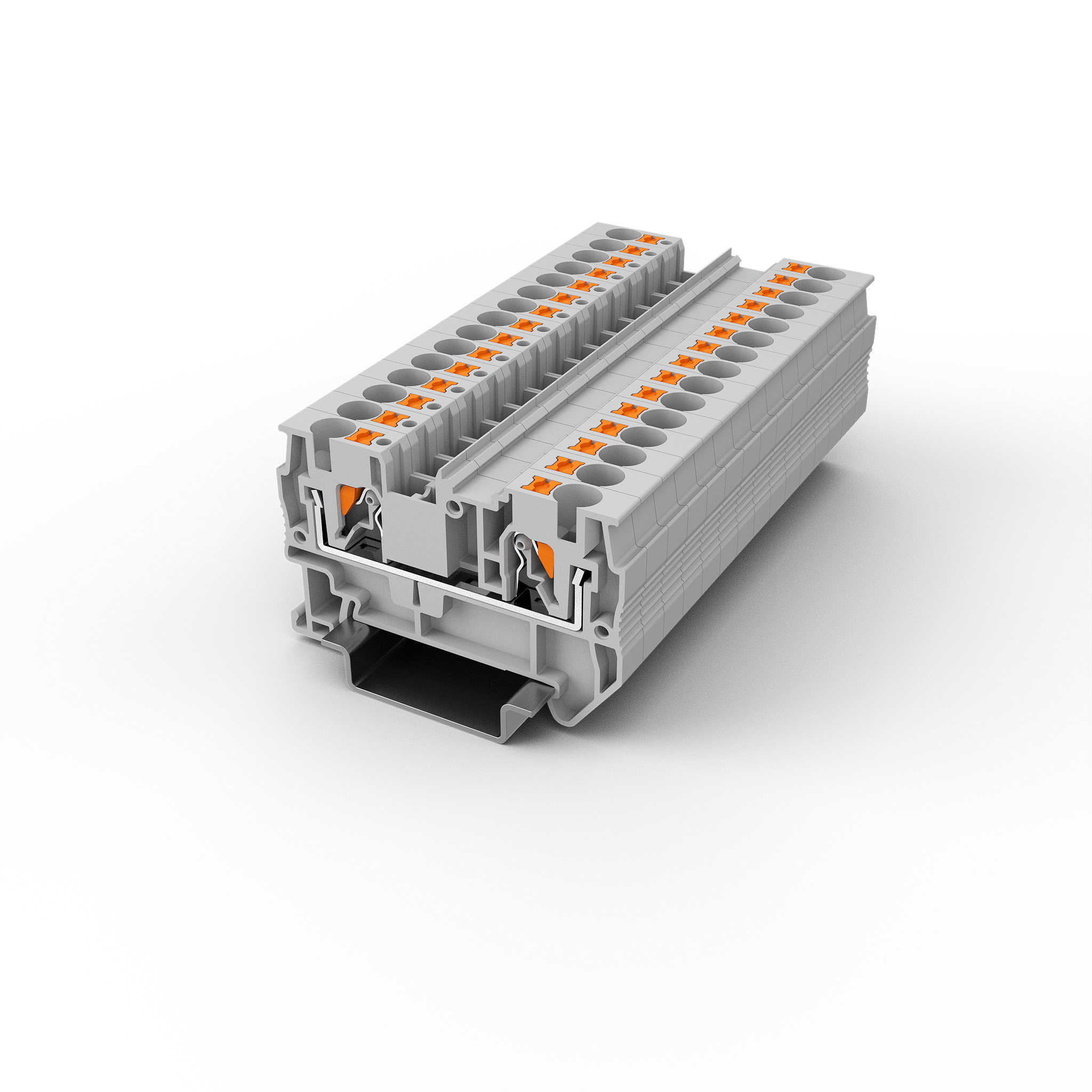 Проходная клемма UPT-4-GY