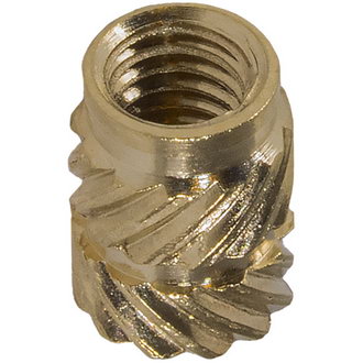 Закладная с отверстием М2, L=4мм Т2