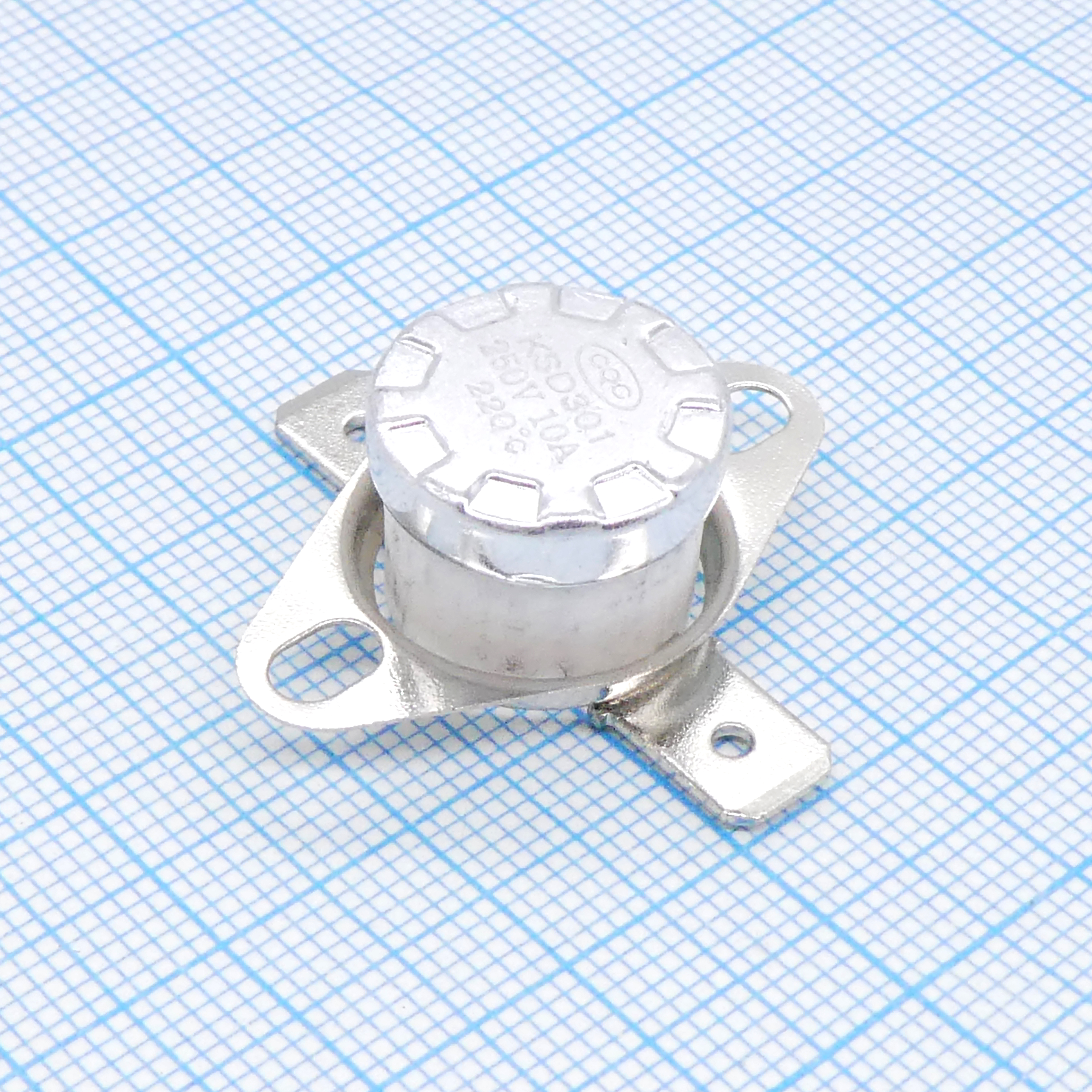 Фото товара KSD301 220°C 10A NC CERA