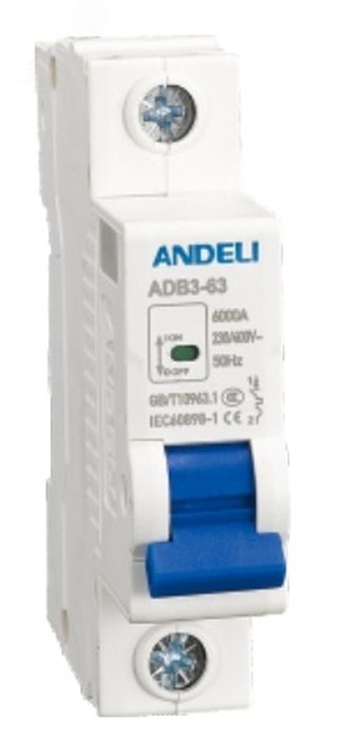 АВТ. ВЫКЛ. ADB3-63/1P 20A 6KA Х-КА C (AN