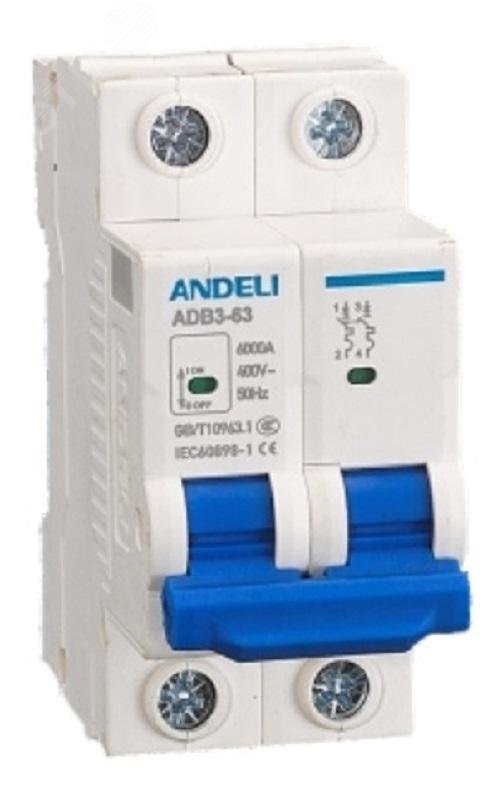 АВТ. ВЫКЛ. ADB3-63/2P 16A 6KA Х-КА C (AN