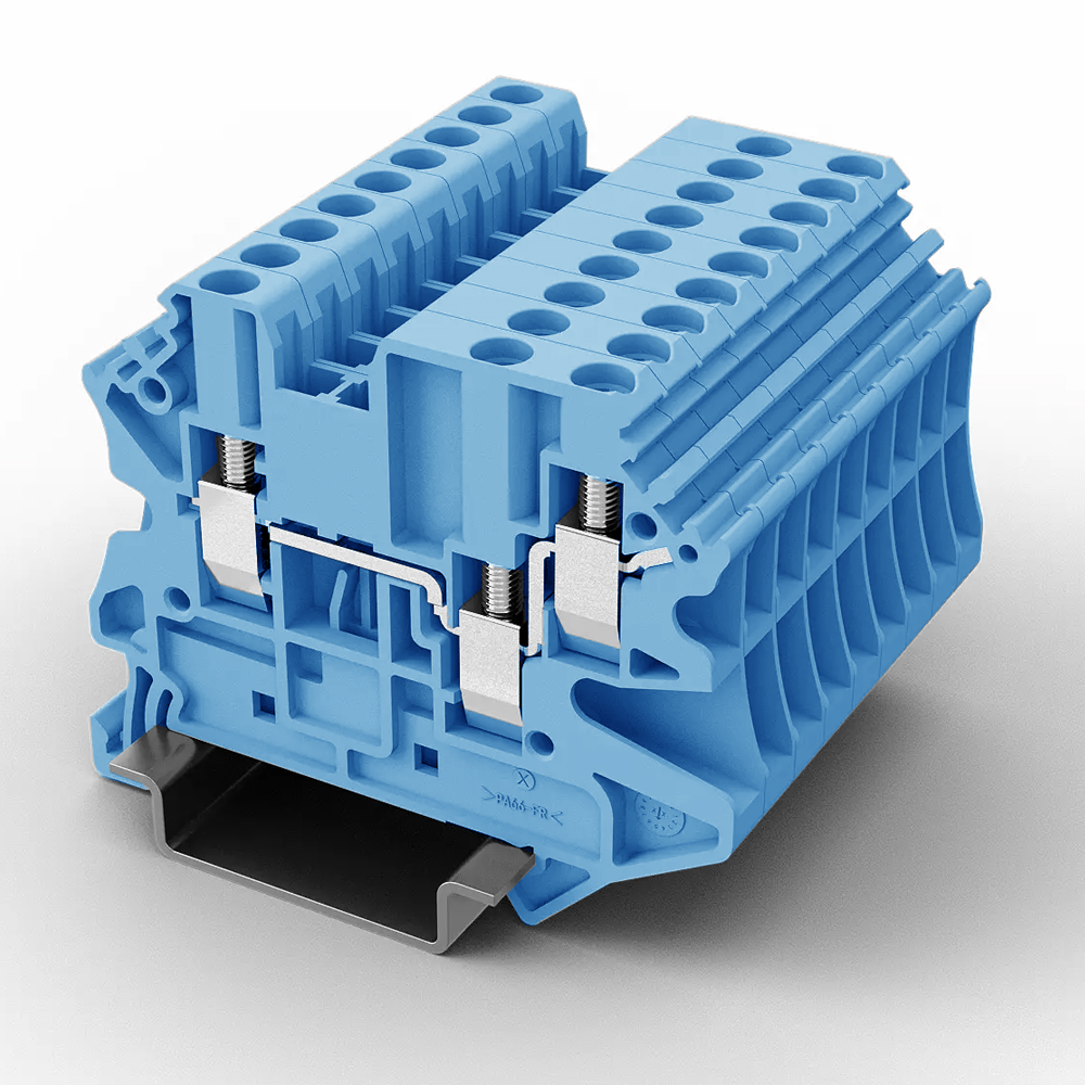 Проходная клемма UUT-2.5/1-2-BE