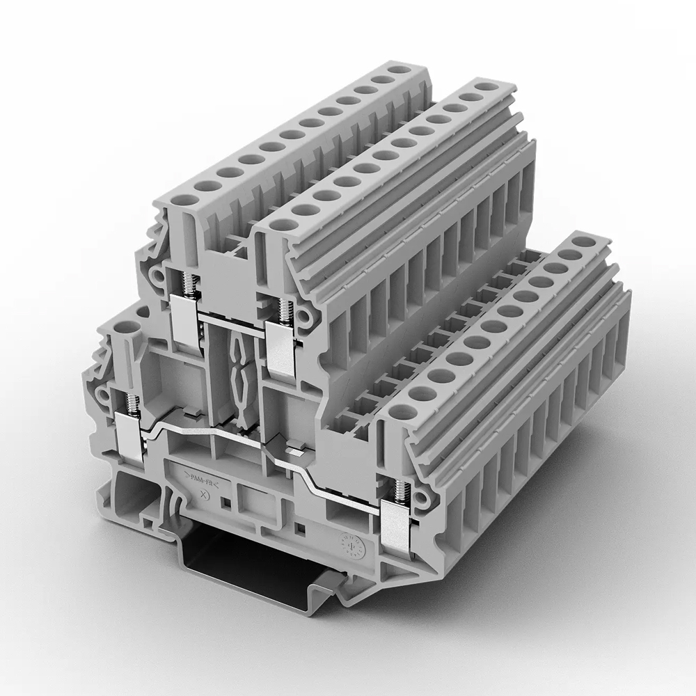 Этажная клемма UUT-2.5/2-GY
