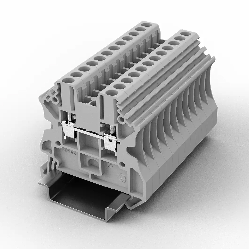 Проходная клемма UUK-4-GY