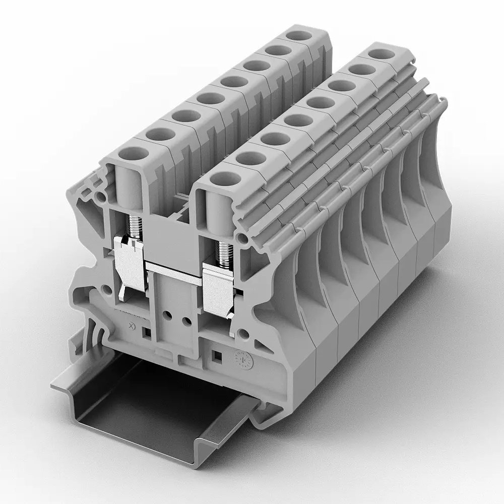 Проходная клемма UUK-6-GY