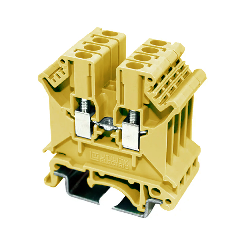 Проходная клемма JUT1-2.5-YL