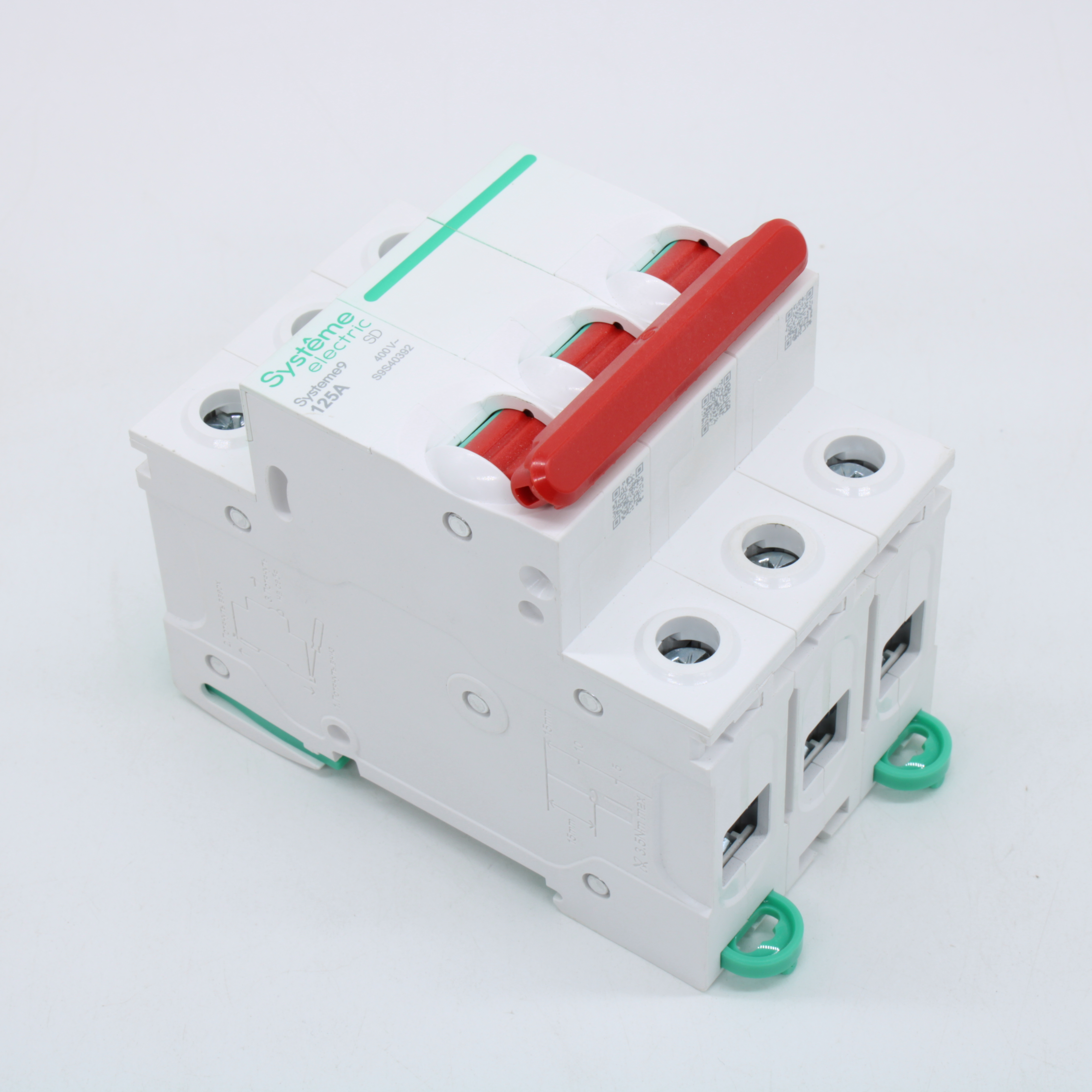 Фото товара Выключатель нагрузки (ВН) 3P 125A 400В Systeme9 S9S40392 Systeme Electric