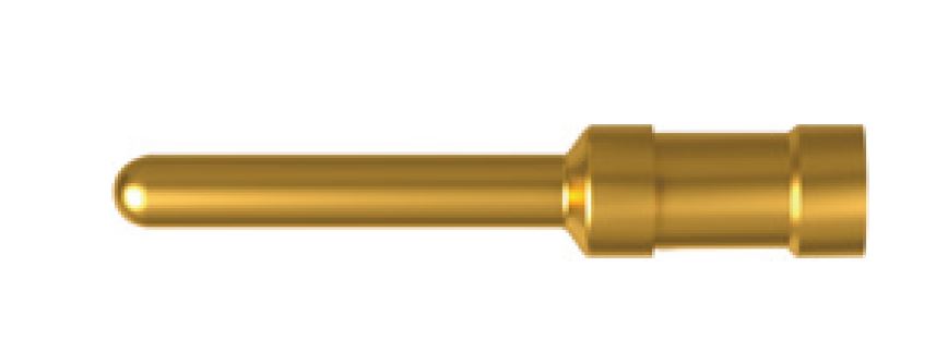 Вилочный обжимной контакт (Au) EGM-0.37