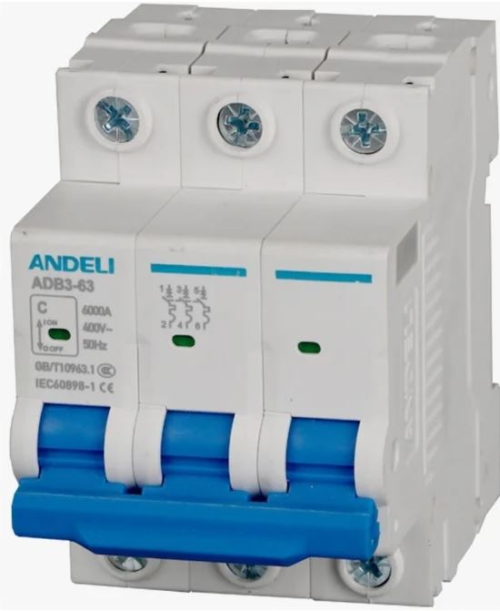 АВТ. ВЫКЛ. ADB3-63/3P 16A 6KA Х-КА C (AN