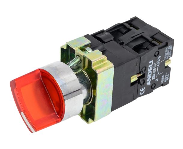 ПЕРЕКЛЮЧАТЕЛЬ XB2-BK2465 2 ПОЛОЖЕНИЯ КРА