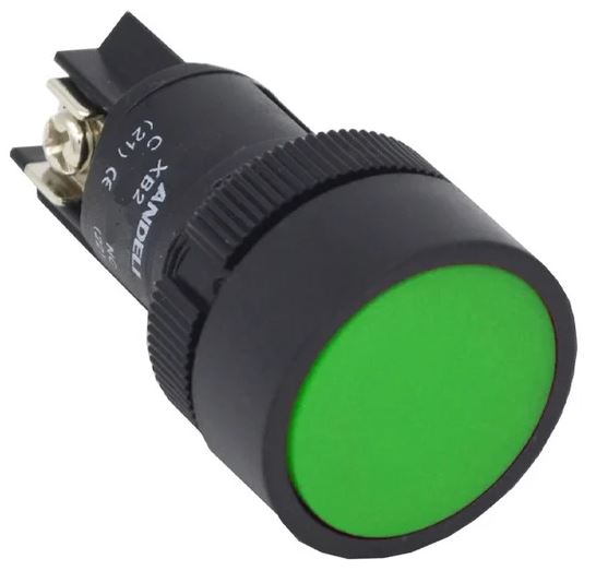 КНОПКА XB2-EA131 "ПУСК" ЗЕЛЕНАЯ 1З D22ММ